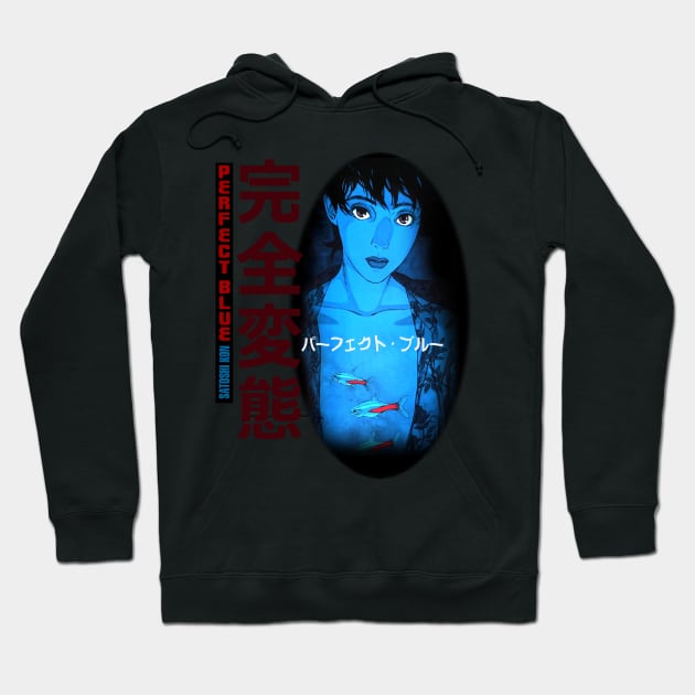PERFECT BLUE VOID Hoodie by kenji bento